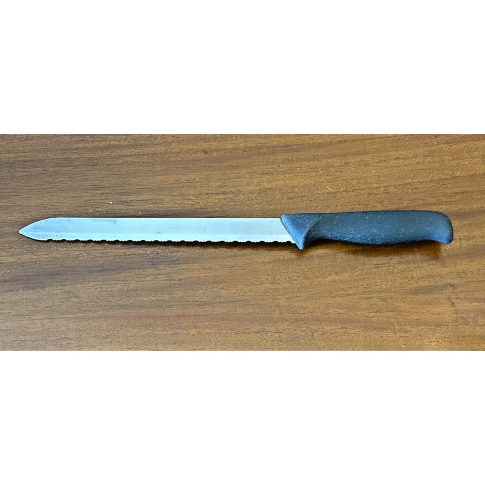 The Pampered Chef - Bread Knife U.S.A‎ Made Stainless Steel Knife 14" Inch